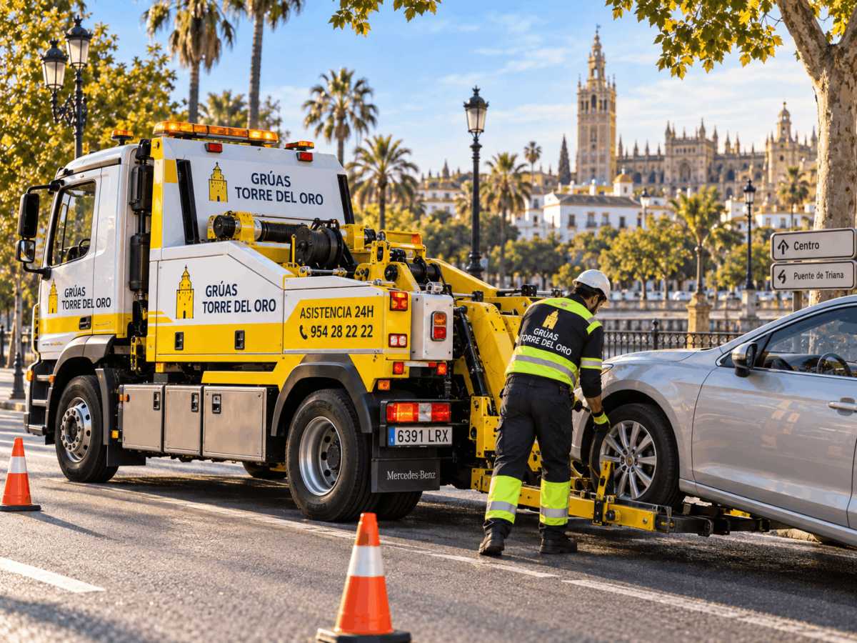 Alquiler de grúas en Sevilla